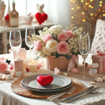 Romantyczna Magia w Domu: Dekoracje Walentynkowe, które Oczarują Twoje Mieszkanie